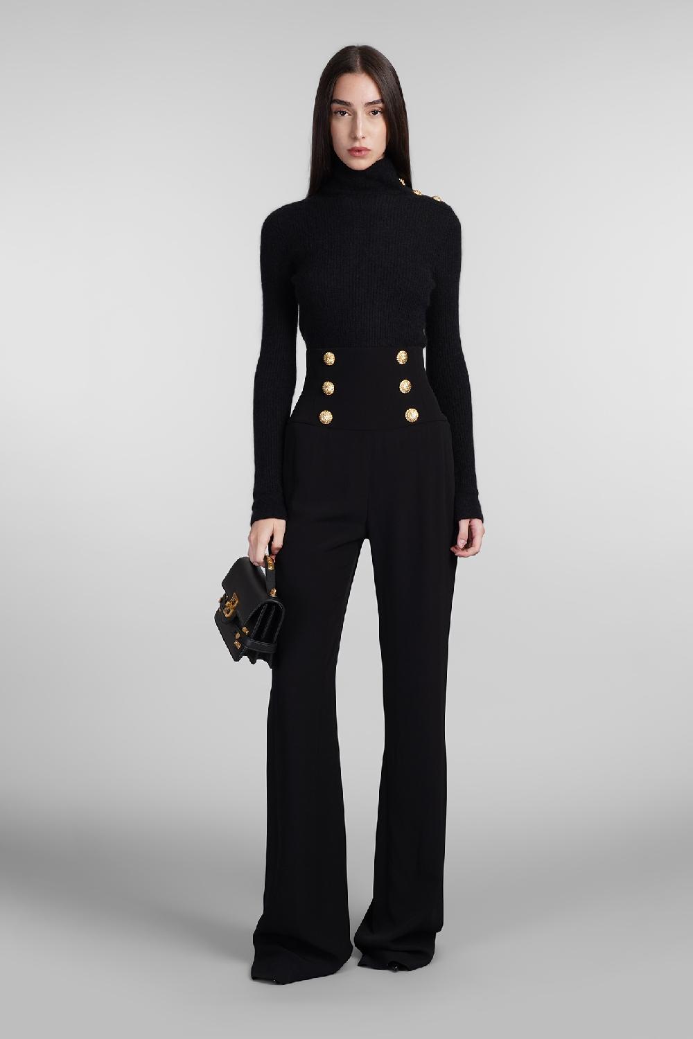 Deliberti Balmain Maglia in mohair nero cod. 406832 - Deliberti The Luxury Shopping Sconto