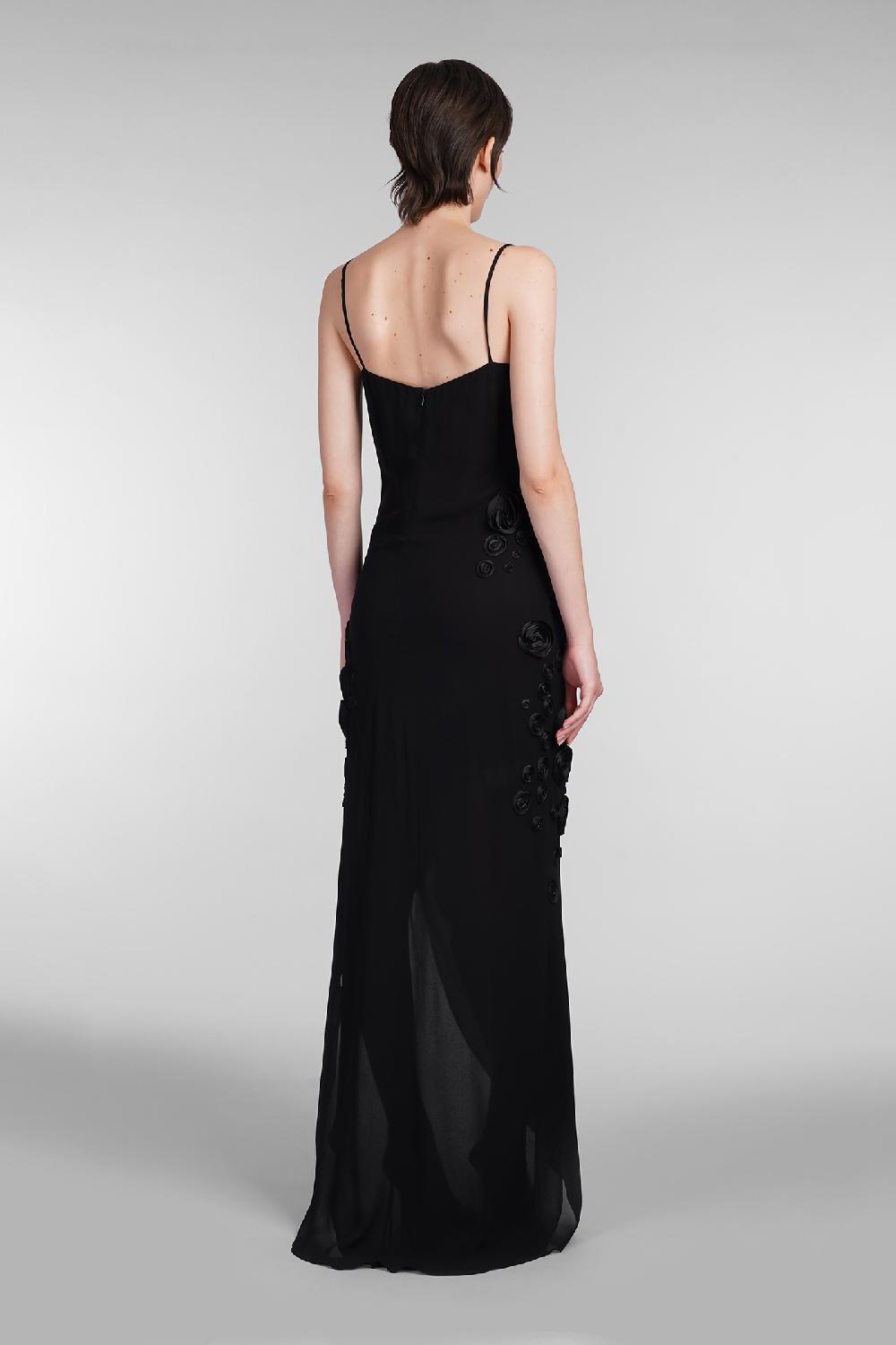 Deliberti Blumarine Abito in viscosa nera cod. 403536 - Deliberti The Luxury Shopping Vendita Economica