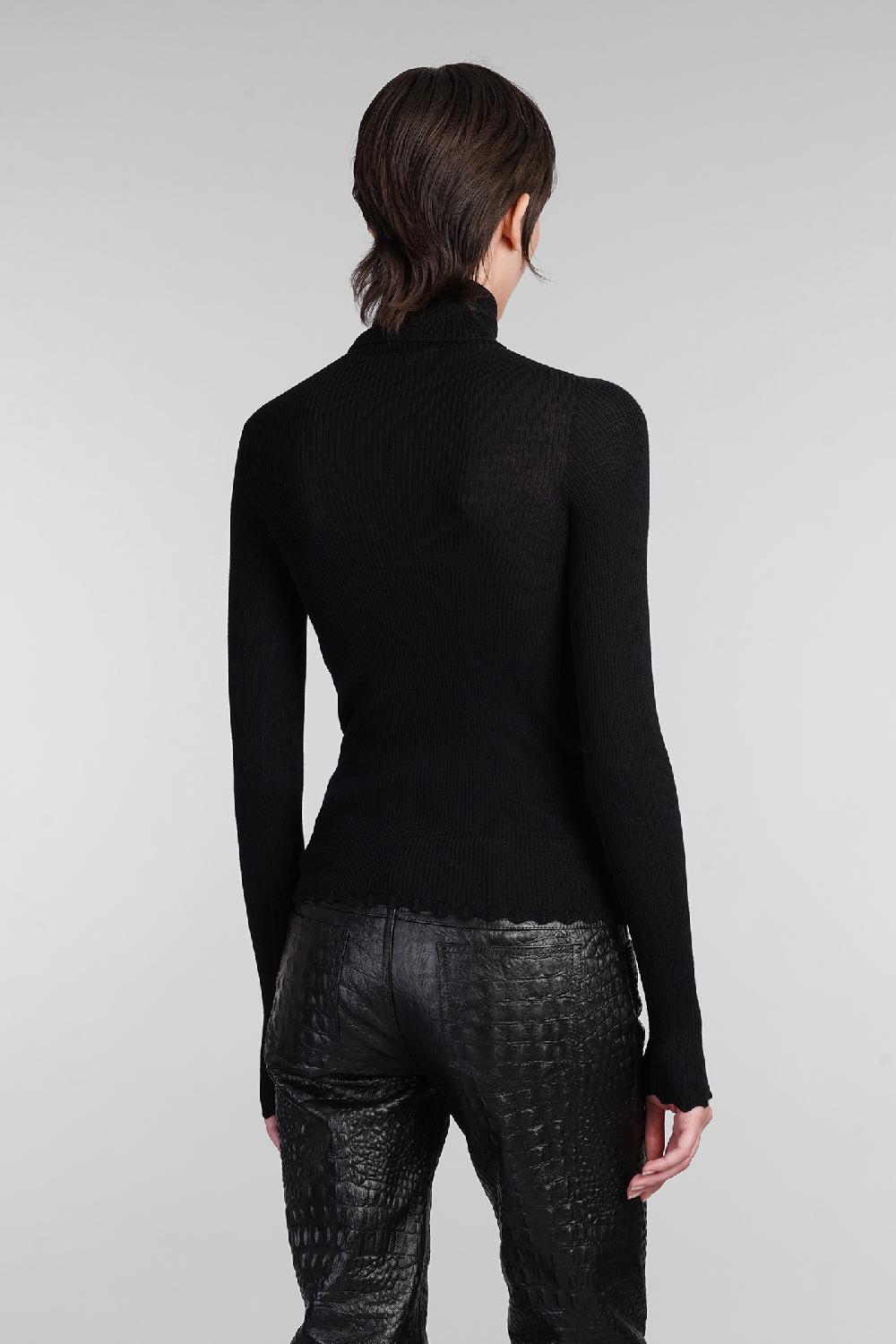 Deliberti Blumarine Maglia in lana nera cod. 403543 - Deliberti The Luxury Shopping I Più Venduti