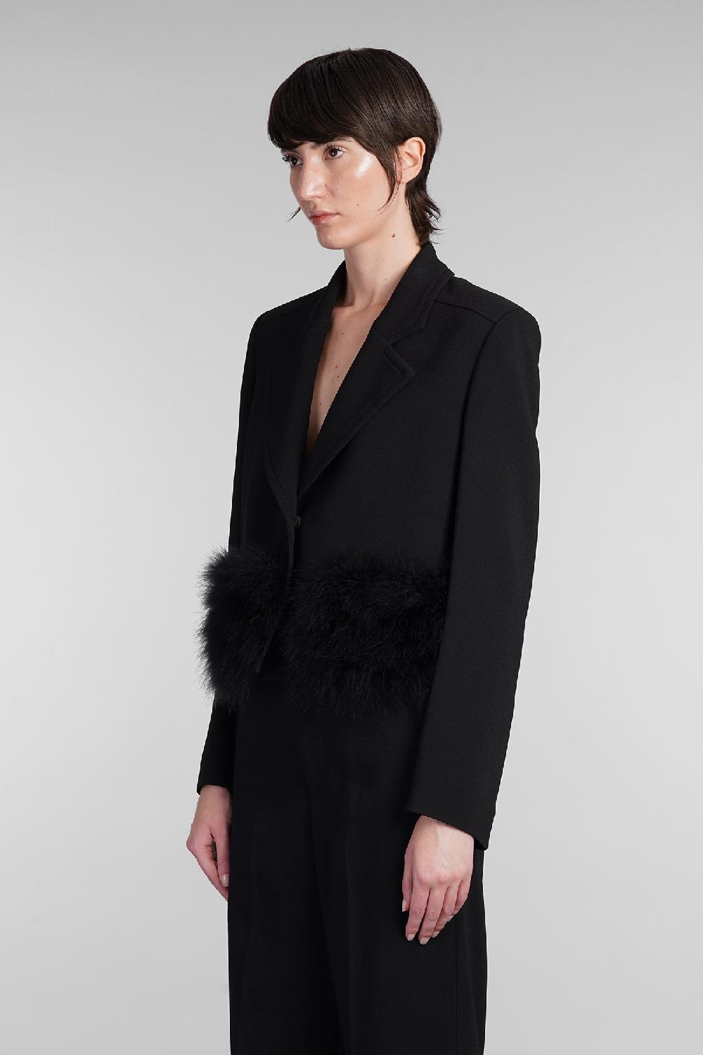 Deliberti Blumarine Blazer in viscosa nera cod. 403538 - Deliberti The Luxury Shopping Moda