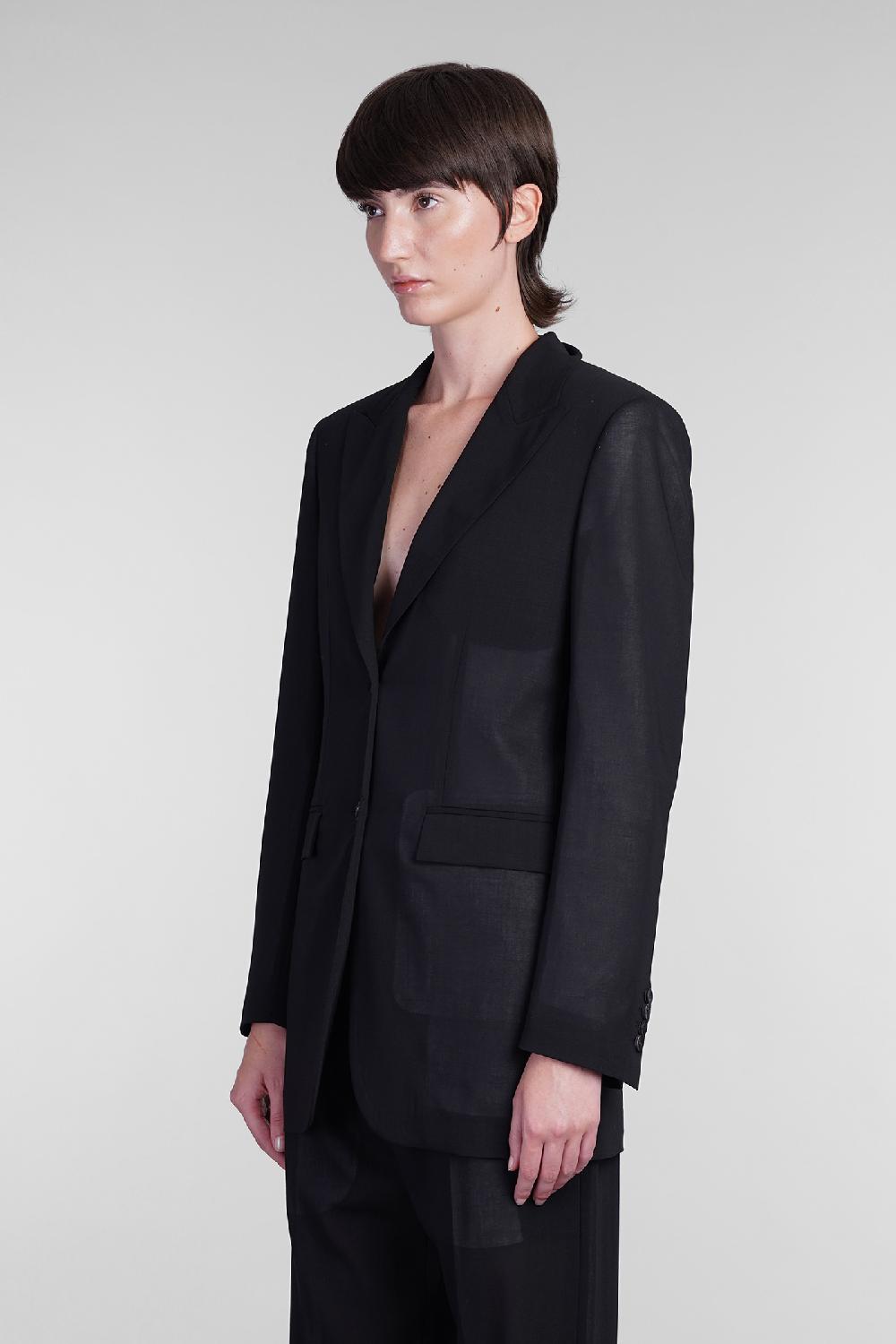 Deliberti Blumarine Blazer in lana nera cod. 405283 - Deliberti The Luxury Shopping 2025