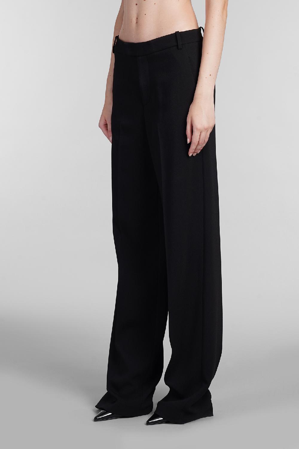 Deliberti Blumarine Pantalone in viscosa nera cod. 403545 - Deliberti The Luxury Shopping Qualità Garantita