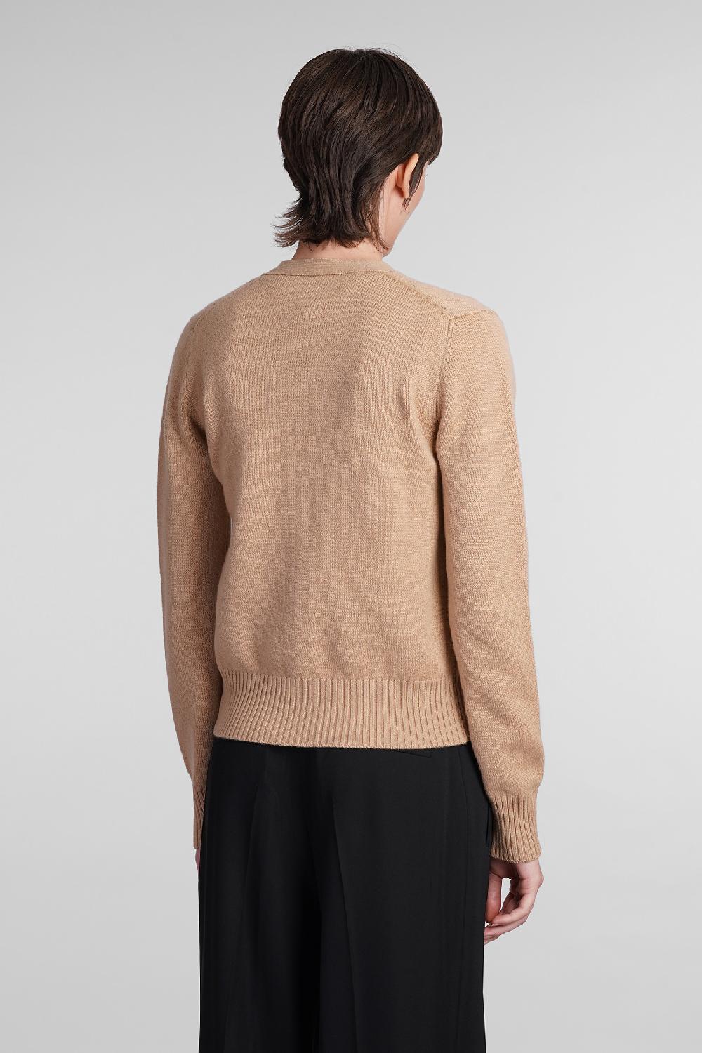 Deliberti Blumarine Cardigan in lana beige cod. 406615 - Deliberti The Luxury Shopping Negozi Online