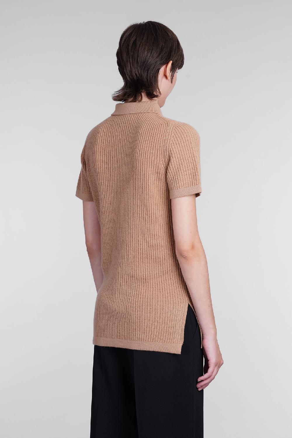 Deliberti Blumarine Polo in lana marrone cod. 403553 - Deliberti The Luxury Shopping Promozione Limitata