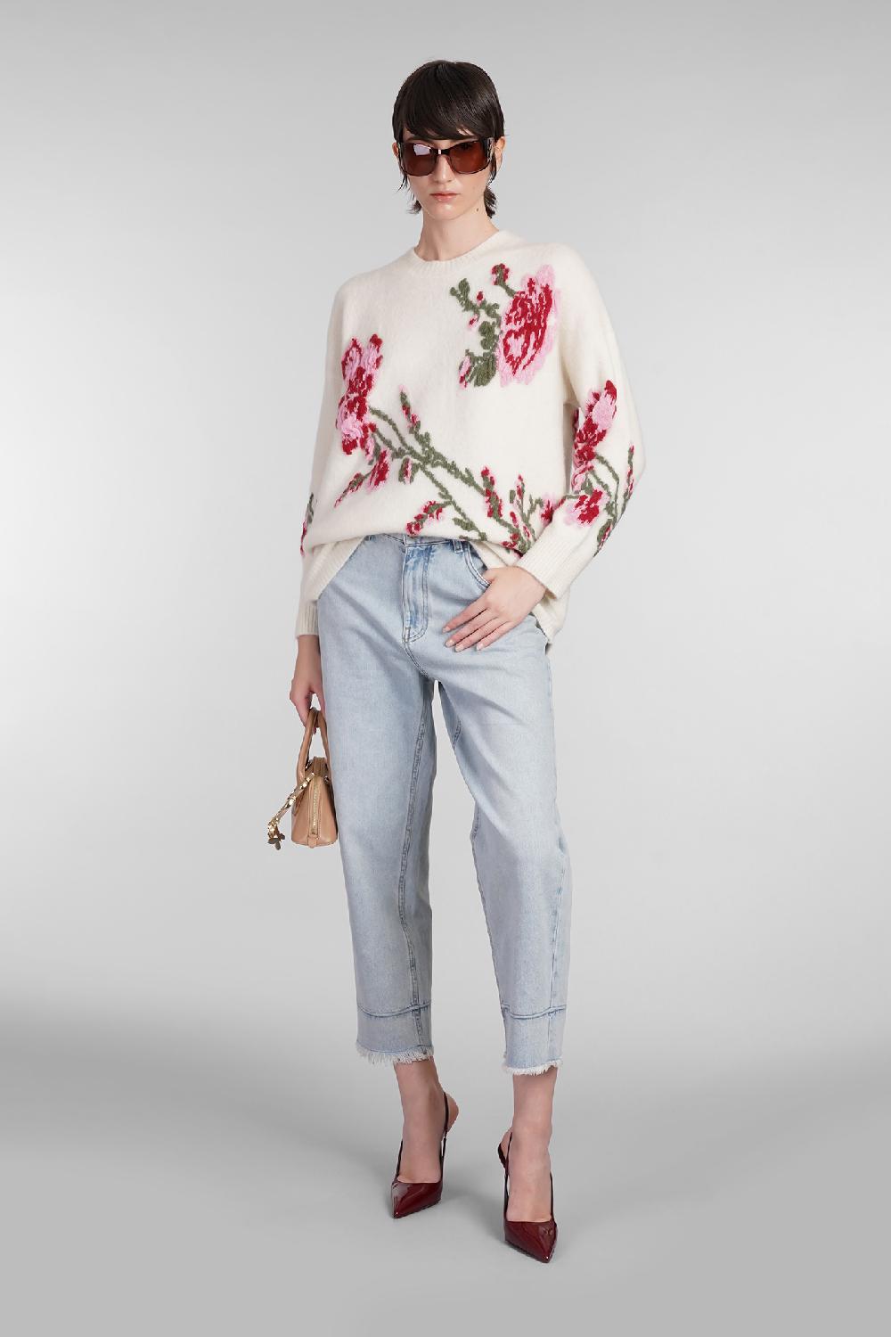 Deliberti Blumarine Maglia in lana beige cod. 403542 - Deliberti The Luxury Shopping Fino Al -60%