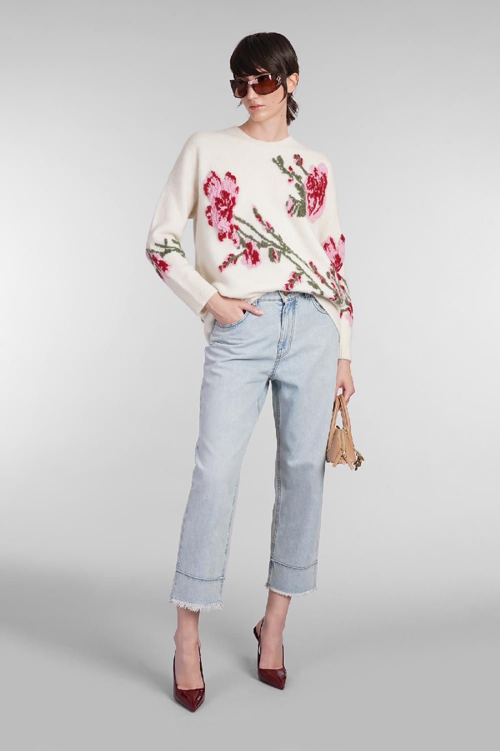 Deliberti Blumarine Jeans in cotone celeste cod. 403551 - Deliberti The Luxury Shopping Shopping Online
