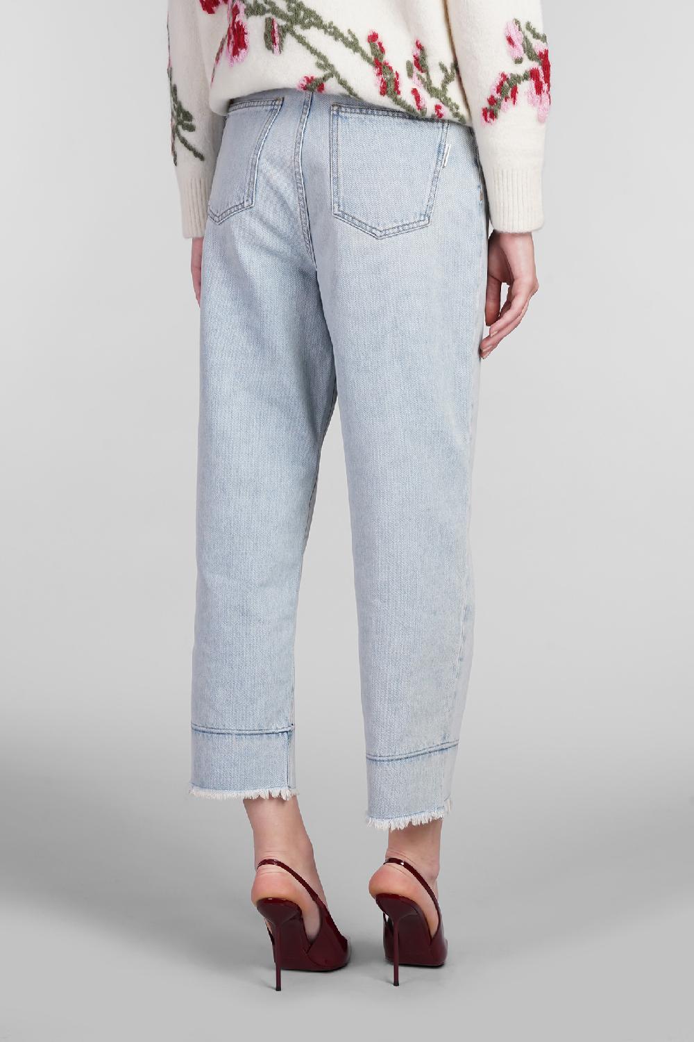 Deliberti Blumarine Jeans in cotone celeste cod. 403551 - Deliberti The Luxury Shopping Shopping Online