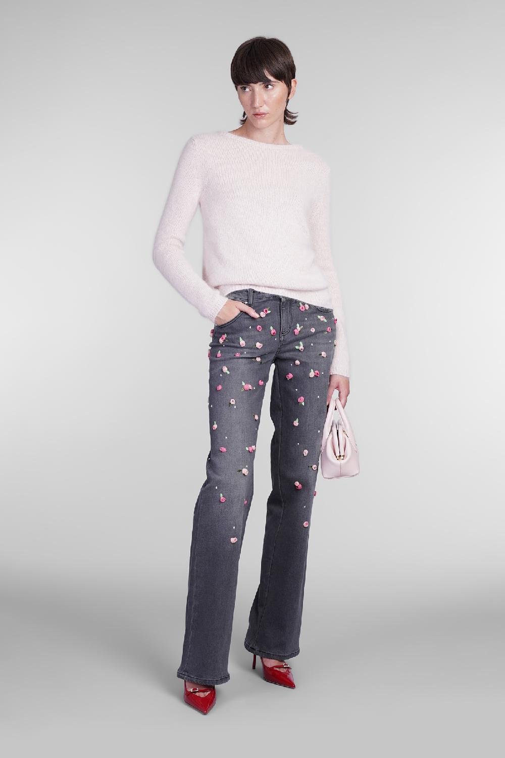 Deliberti Blumarine Jeans in cotone grigio cod. 405280 - Deliberti The Luxury Shopping Prezzo Ridotto