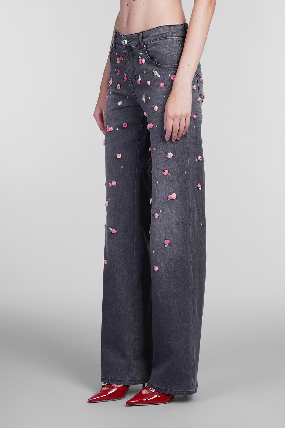 Deliberti Blumarine Jeans in cotone grigio cod. 405280 - Deliberti The Luxury Shopping Prezzo Ridotto