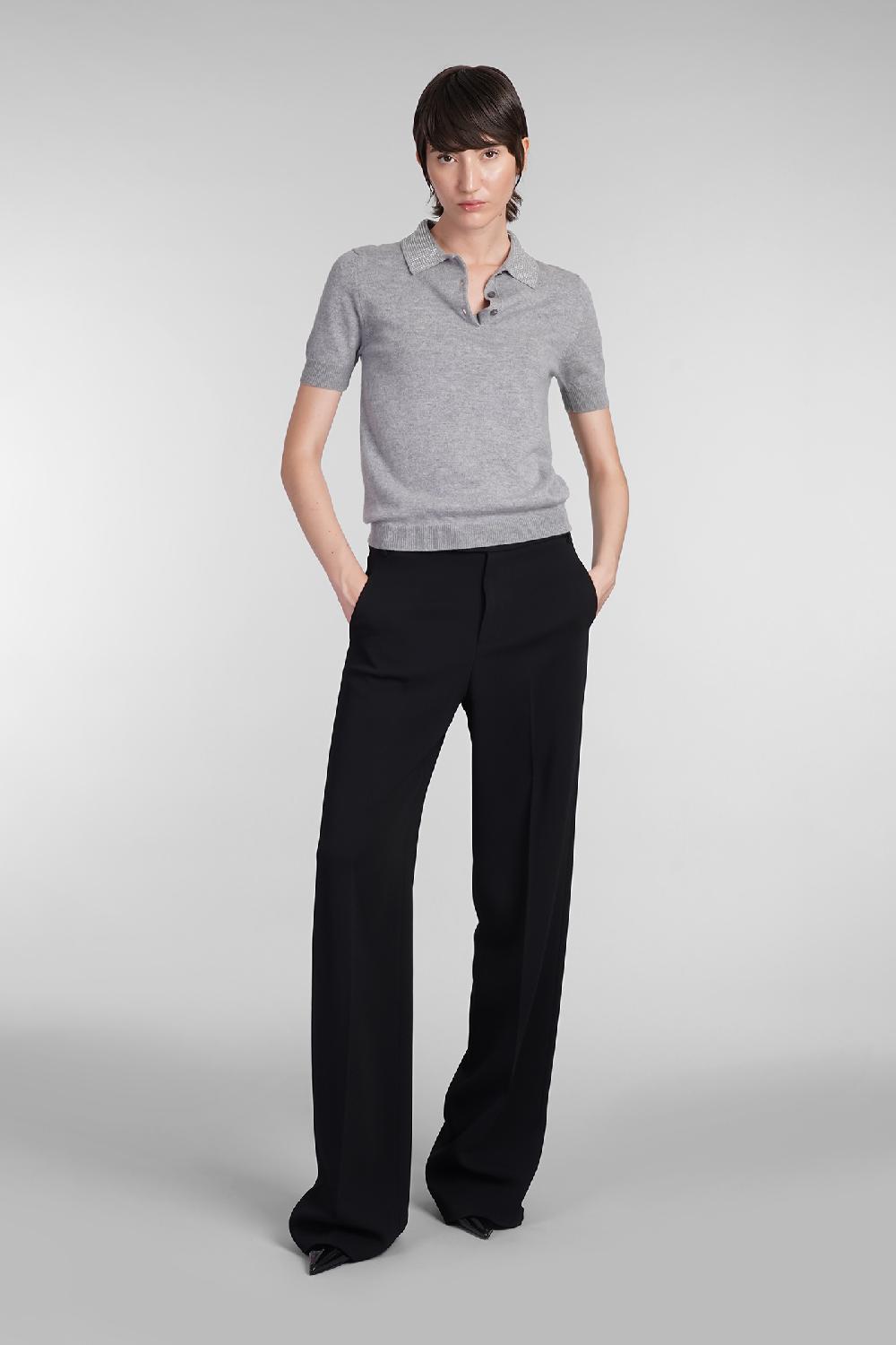 Deliberti Blumarine Polo in lana grigia cod. 403554 - Deliberti The Luxury Shopping Convenienza