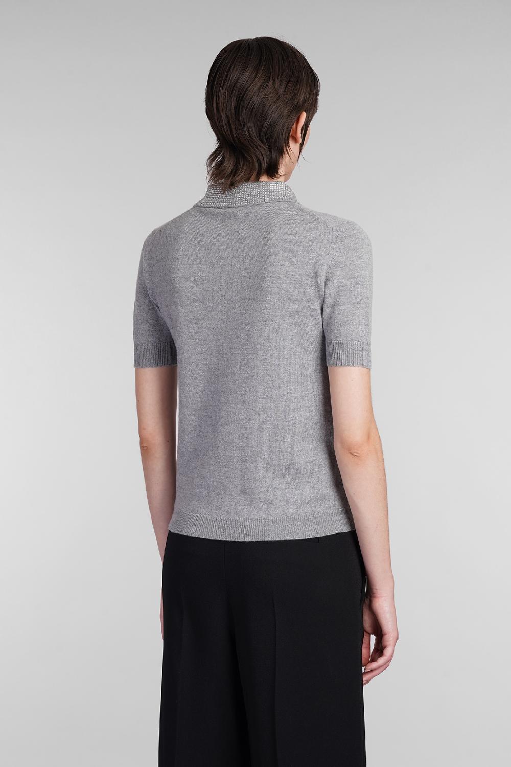 Deliberti Blumarine Polo in lana grigia cod. 403554 - Deliberti The Luxury Shopping Convenienza
