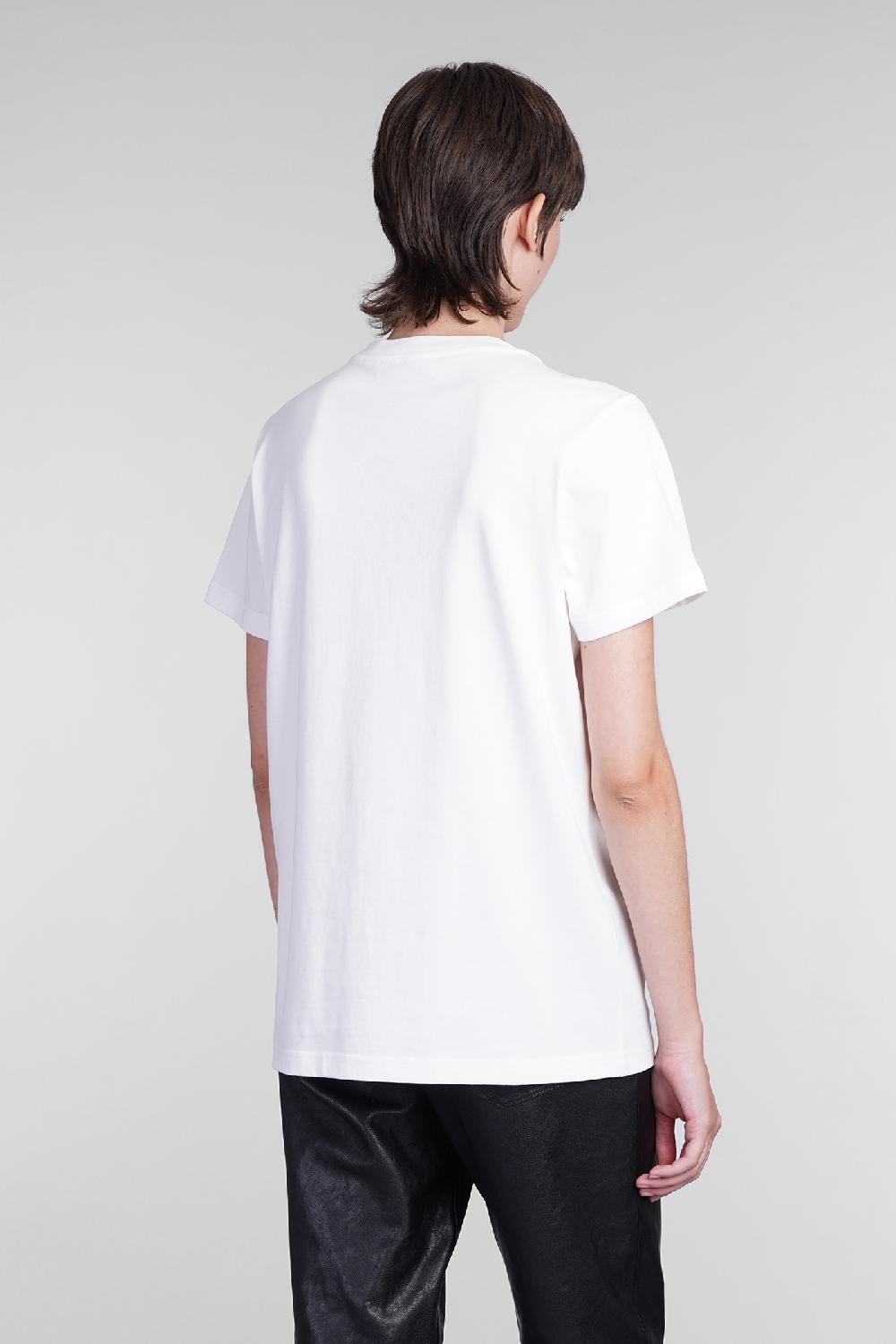 Deliberti Blumarine T-shirt in cotone bianco cod. 403559 - Deliberti The Luxury Shopping Presa