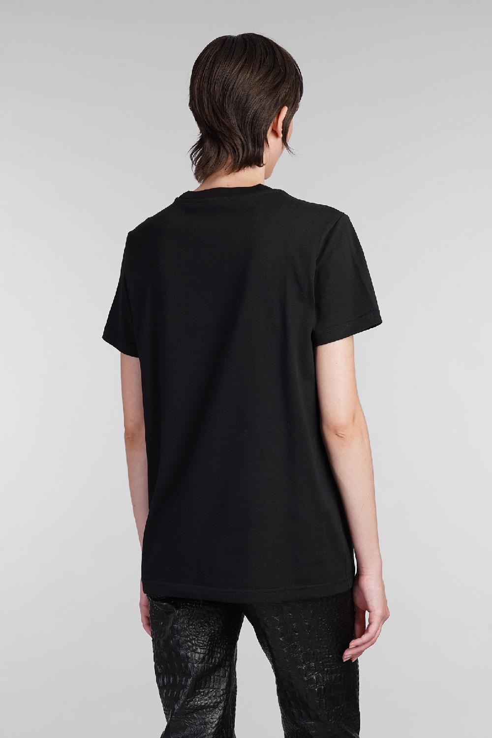 Deliberti Blumarine T-shirt in cotone nero cod. 403560 - Deliberti The Luxury Shopping Sconto