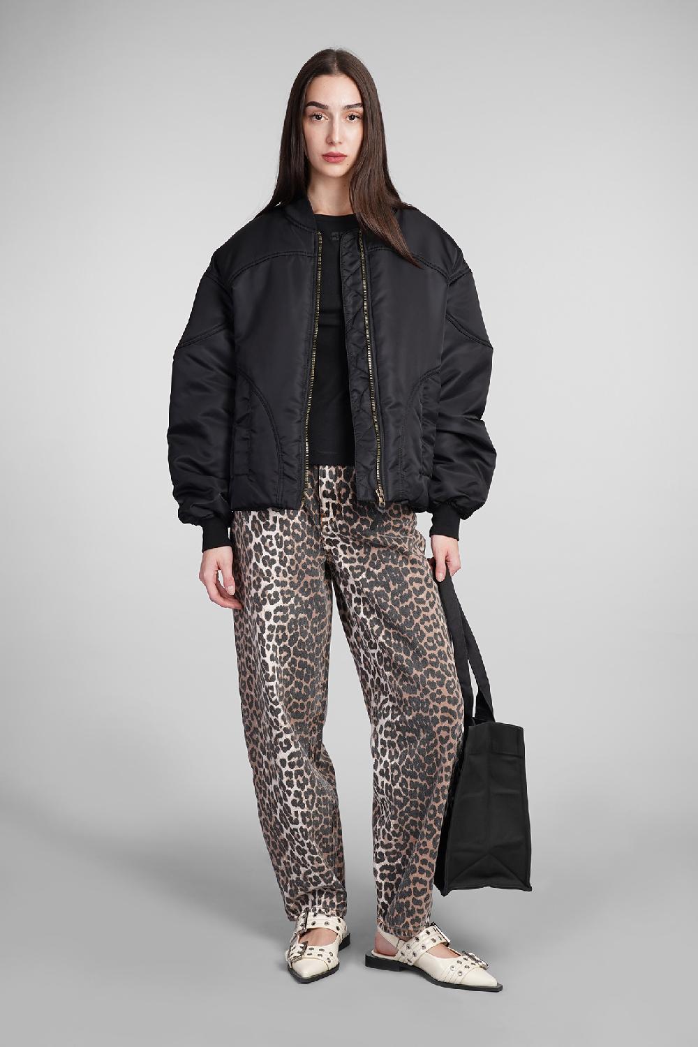 Deliberti Bacon Bomber in poliammide nera cod. 407803 - Deliberti The Luxury Shopping Online