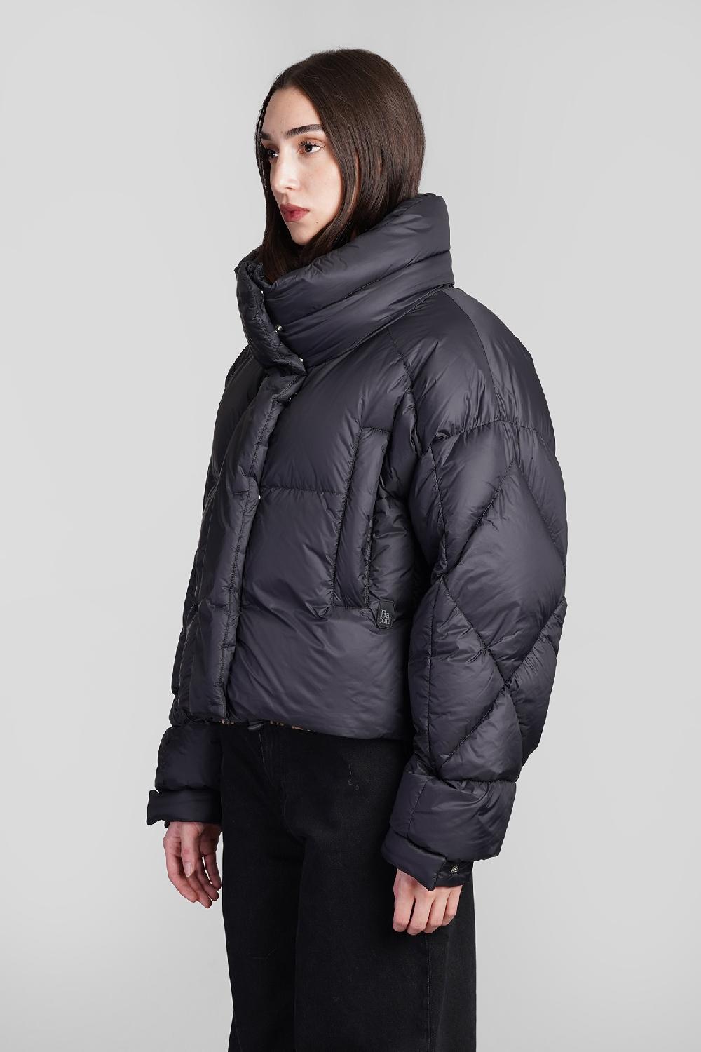 Deliberti Bacon Piumino in poliammide nera cod. 408585 - Deliberti The Luxury Shopping Outlet