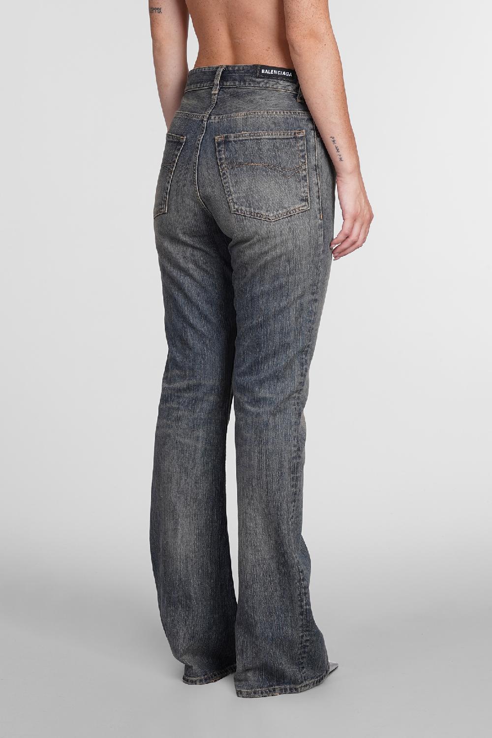 Deliberti Balenciaga Jeans in cotone blu cod. 386192 - Deliberti The Luxury Shopping Vendite Flash