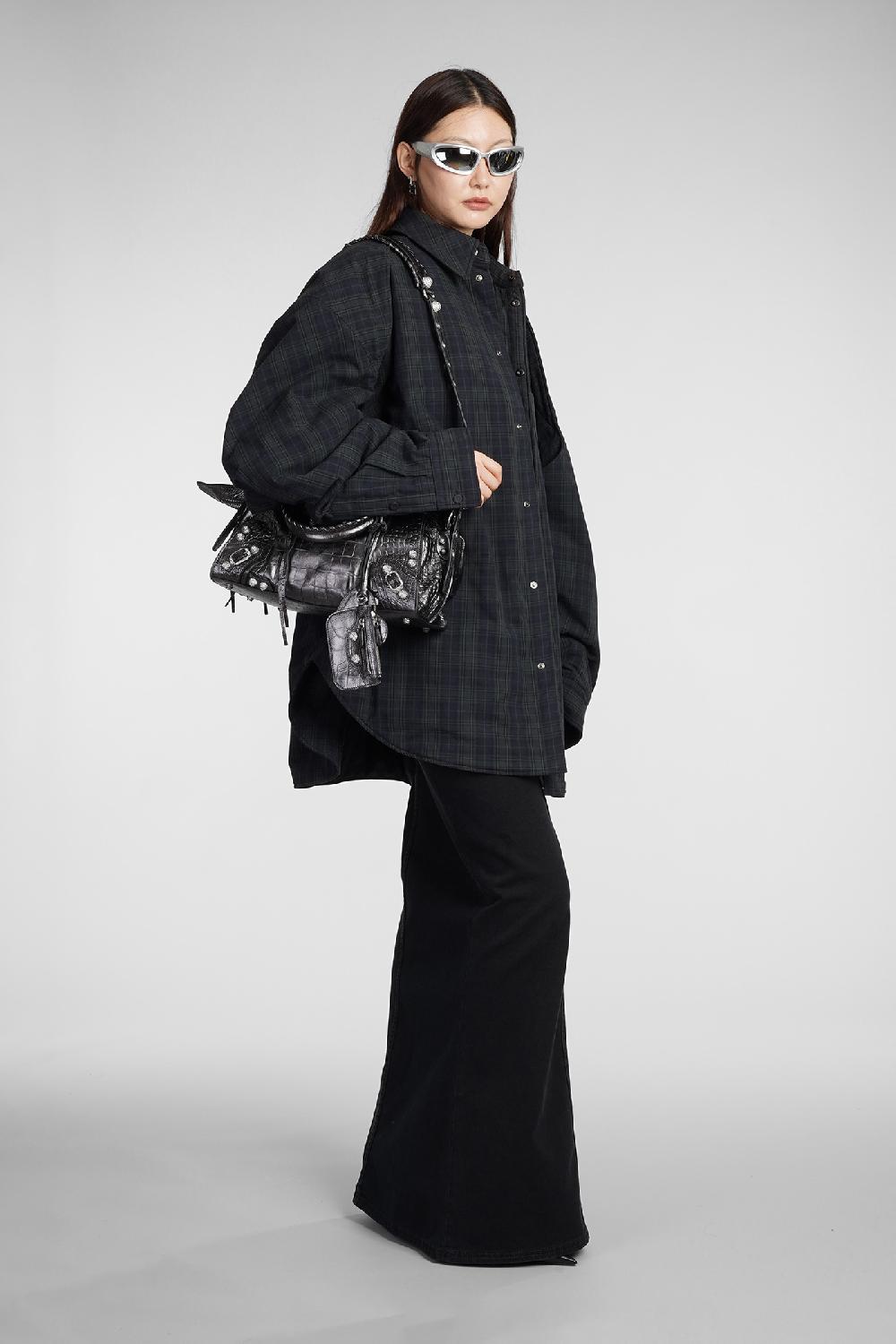 Deliberti Balenciaga Gonna in cotone nero cod. 383720 - Deliberti The Luxury Shopping Moda