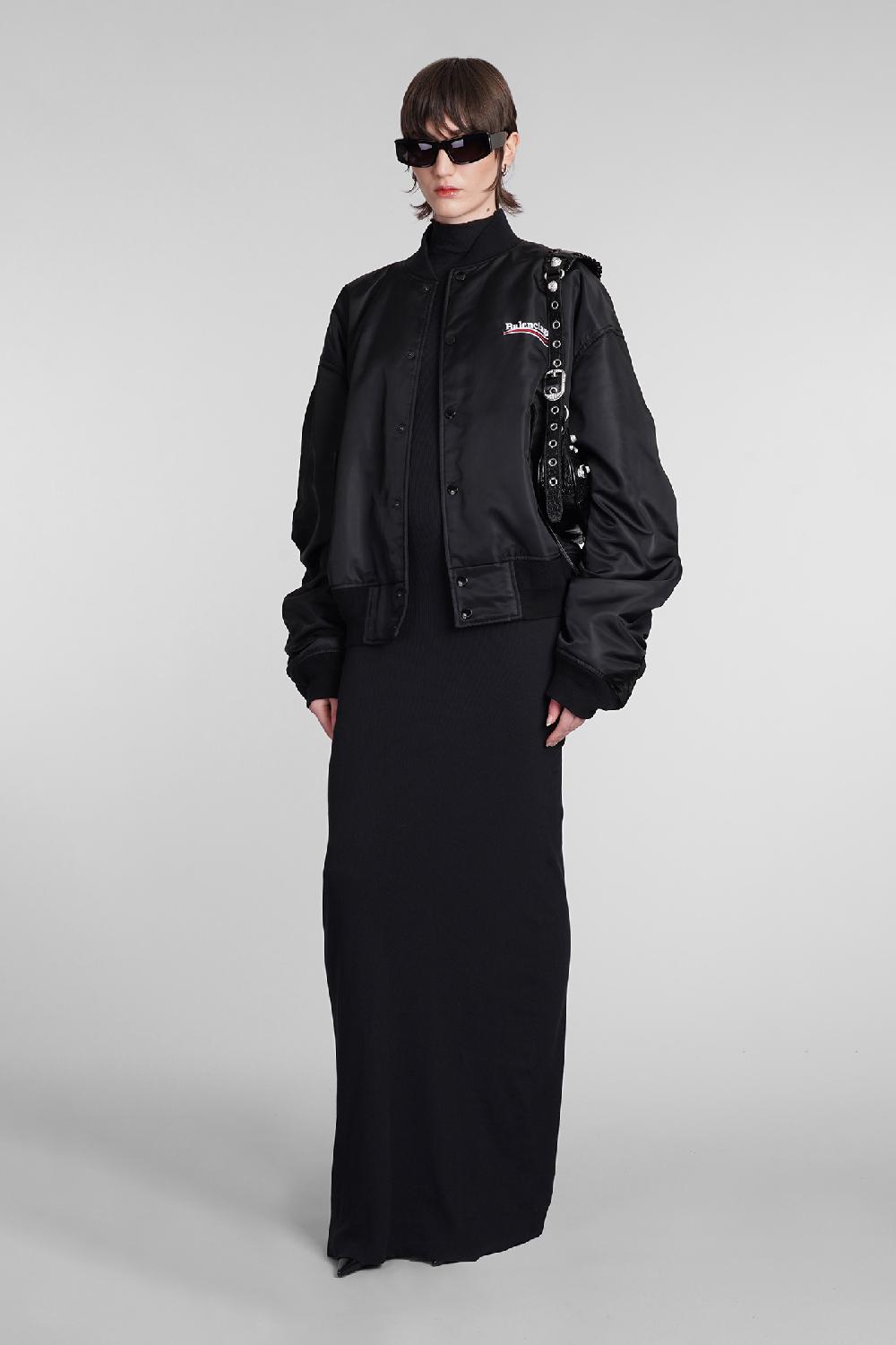Deliberti Balenciaga Bomber in poliammide nera cod. 398345 - Deliberti The Luxury Shopping Discount Store per i nuovi prodotti