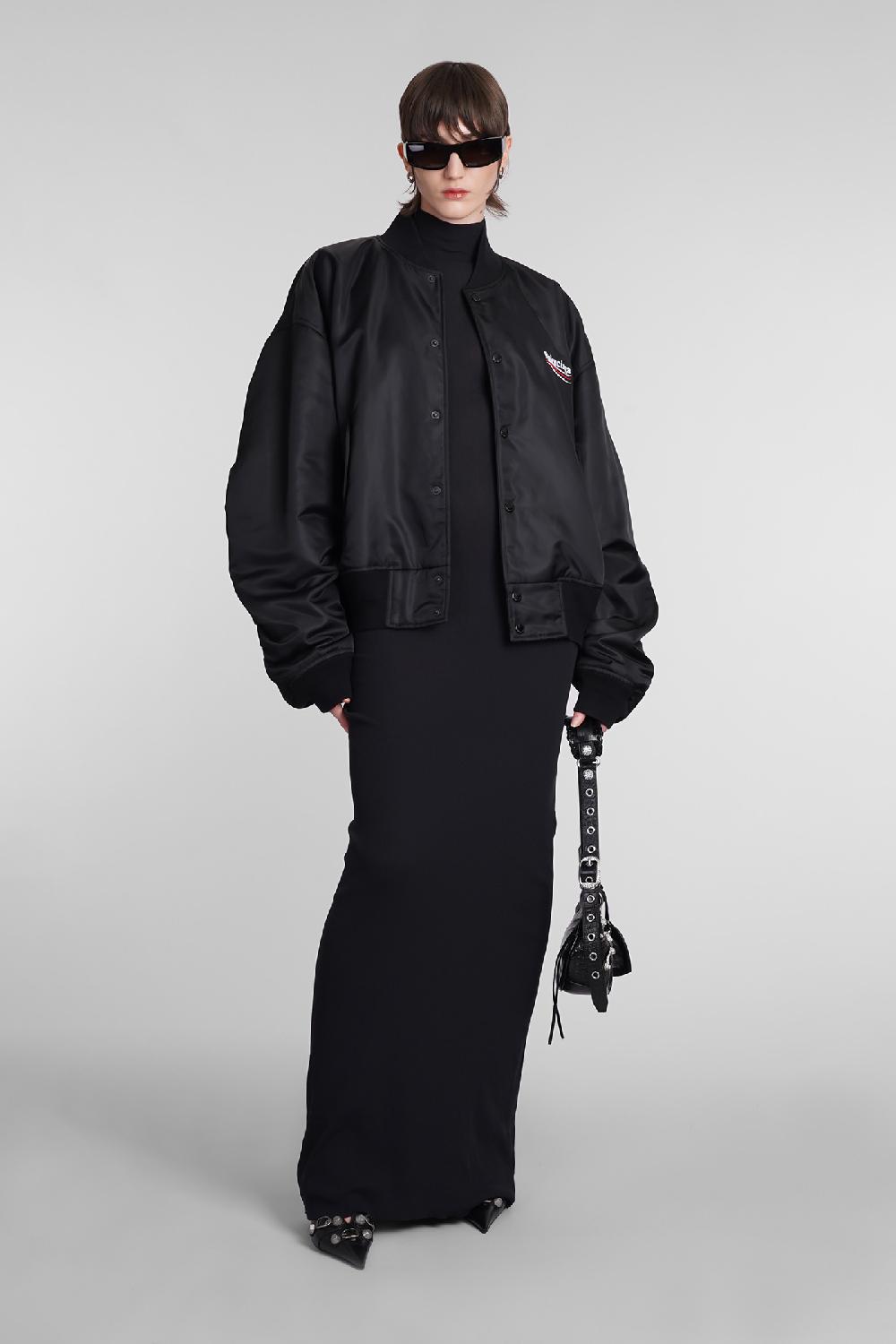 Deliberti Balenciaga Abito in poliammide nera cod. 398344 - Deliberti The Luxury Shopping Pezzi Unici