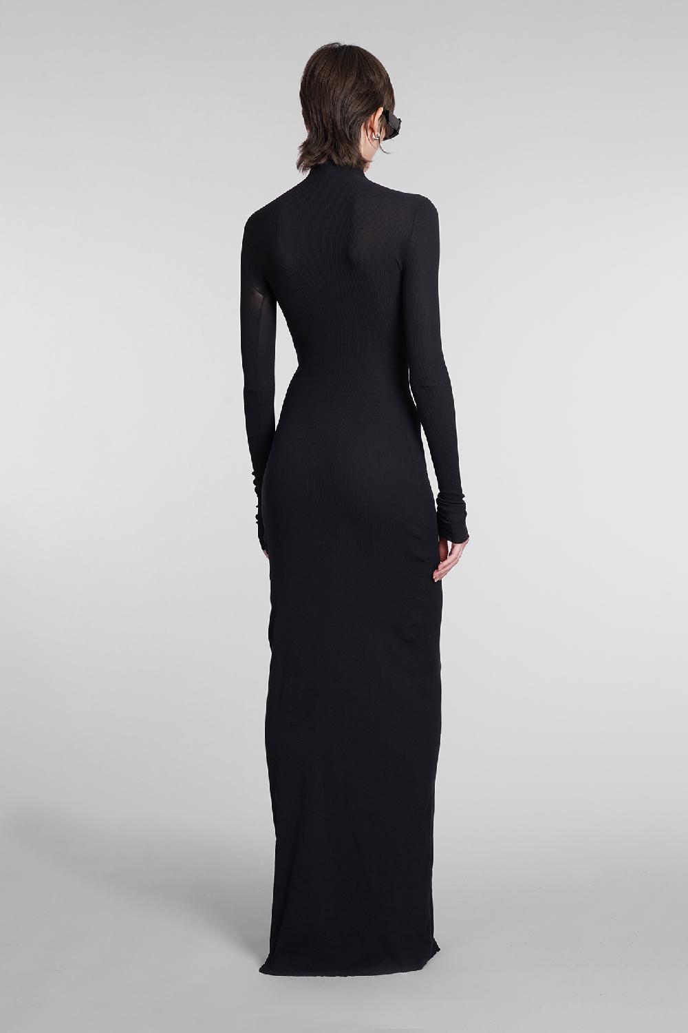 Deliberti Balenciaga Abito in poliammide nera cod. 398344 - Deliberti The Luxury Shopping Pezzi Unici
