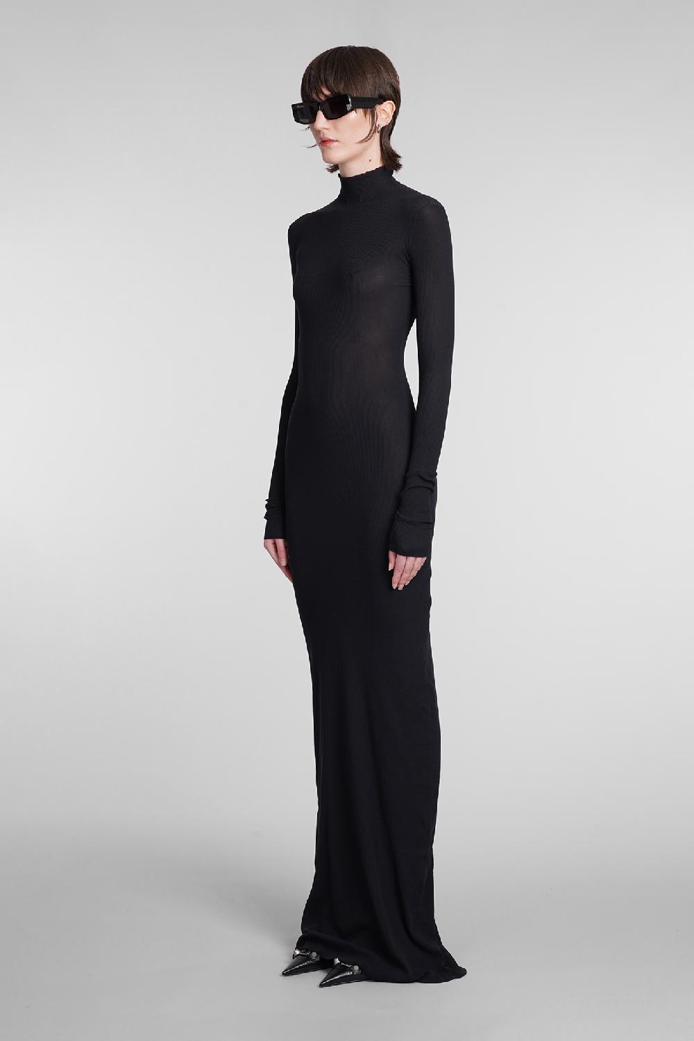Deliberti Balenciaga Abito in poliammide nera cod. 398344 - Deliberti The Luxury Shopping Pezzi Unici