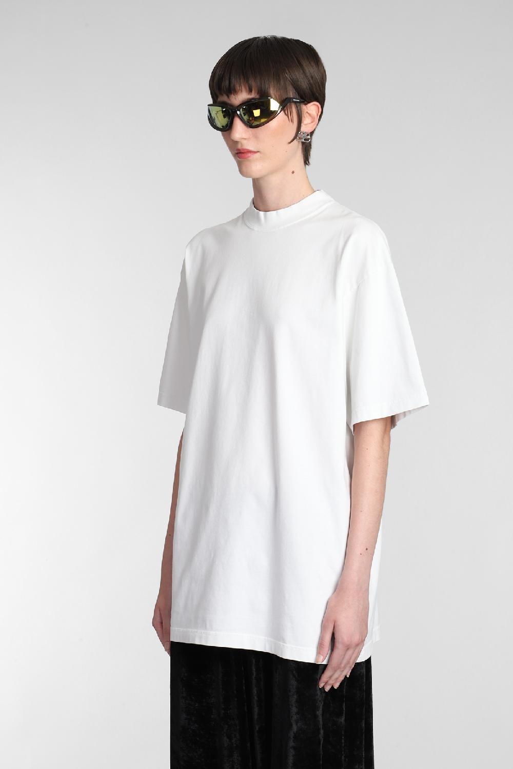 Deliberti Balenciaga T-shirt in cotone bianco cod. 381735 - Deliberti The Luxury Shopping Affare Del Giorno