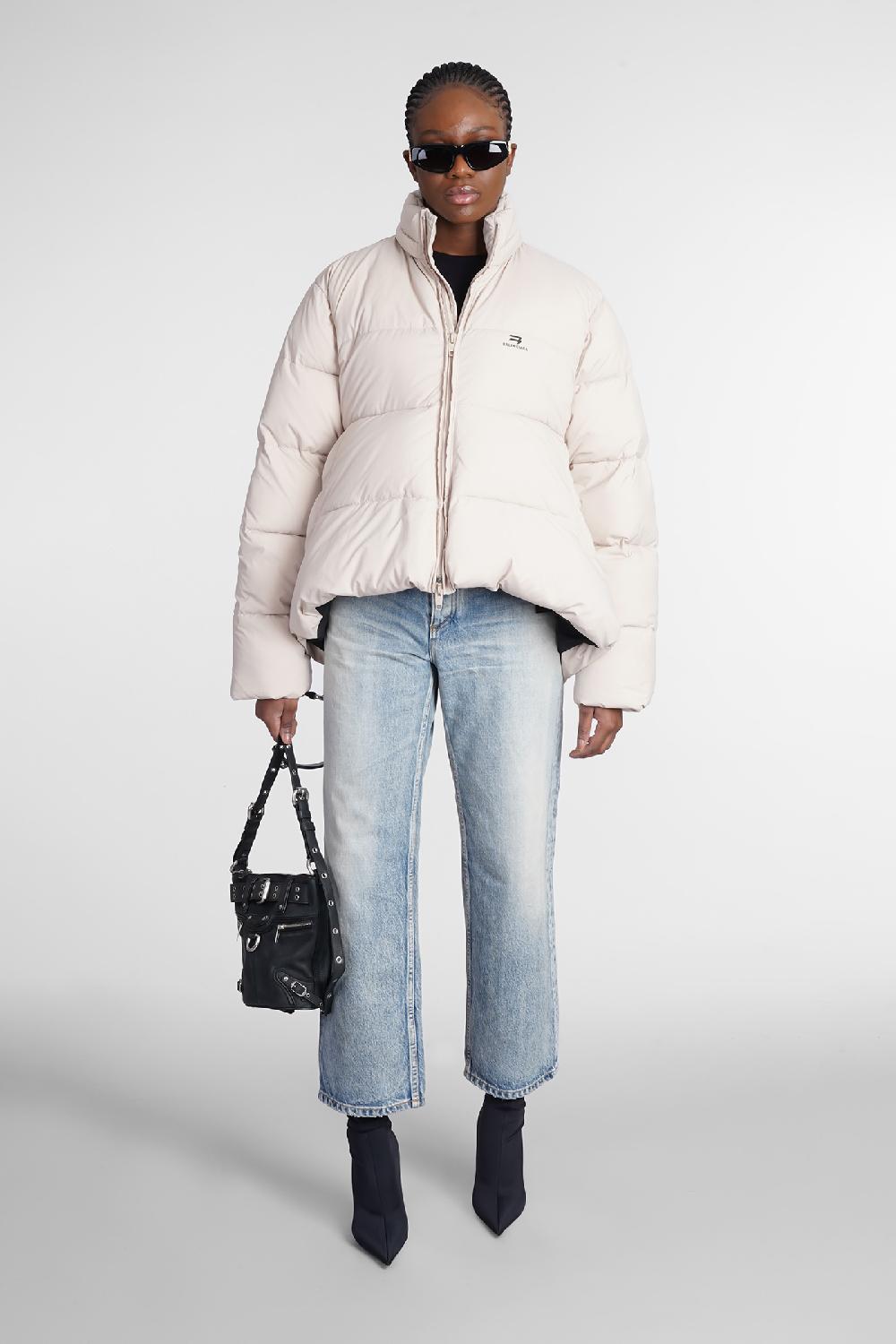 Deliberti Balenciaga Piumino in poliammide beige cod. 369547 - Deliberti The Luxury Shopping Presa