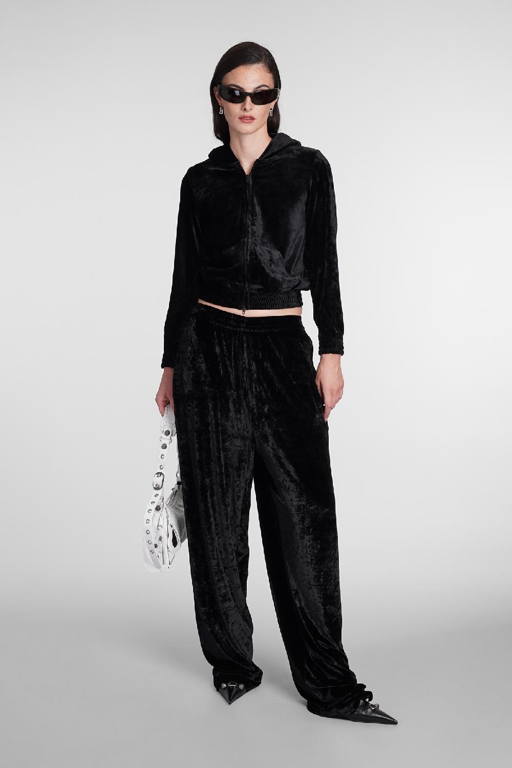 Deliberti Balenciaga Felpa in viscosa nera cod. 386190 - Deliberti The Luxury Shopping Offerta