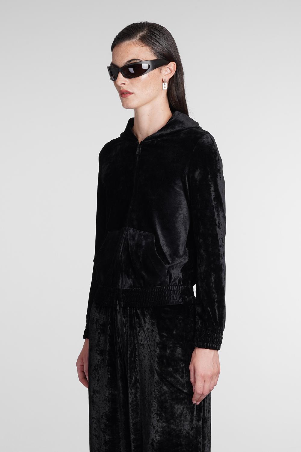 Deliberti Balenciaga Felpa in viscosa nera cod. 386190 - Deliberti The Luxury Shopping Offerta