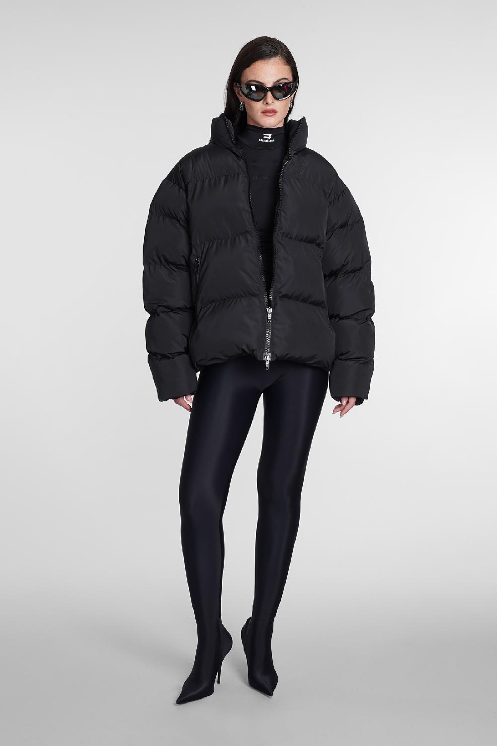 Deliberti Balenciaga Piumino in poliestere nero cod. 386191 - Deliberti The Luxury Shopping Online
