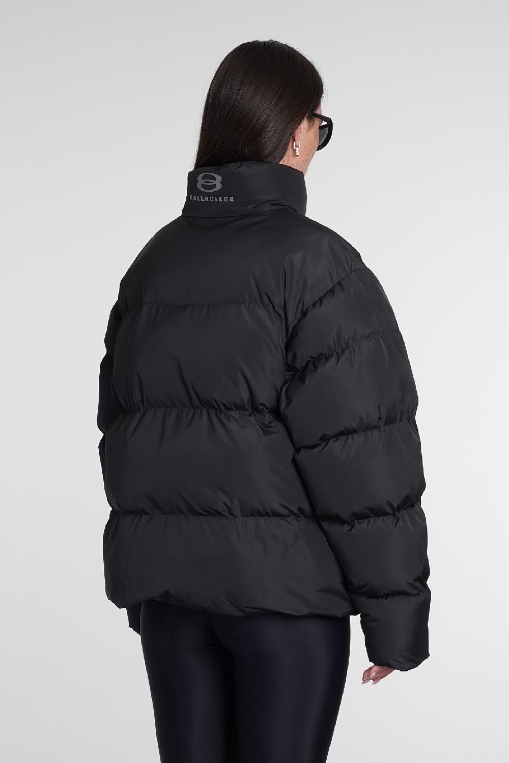 Deliberti Balenciaga Piumino in poliestere nero cod. 386191 - Deliberti The Luxury Shopping Online