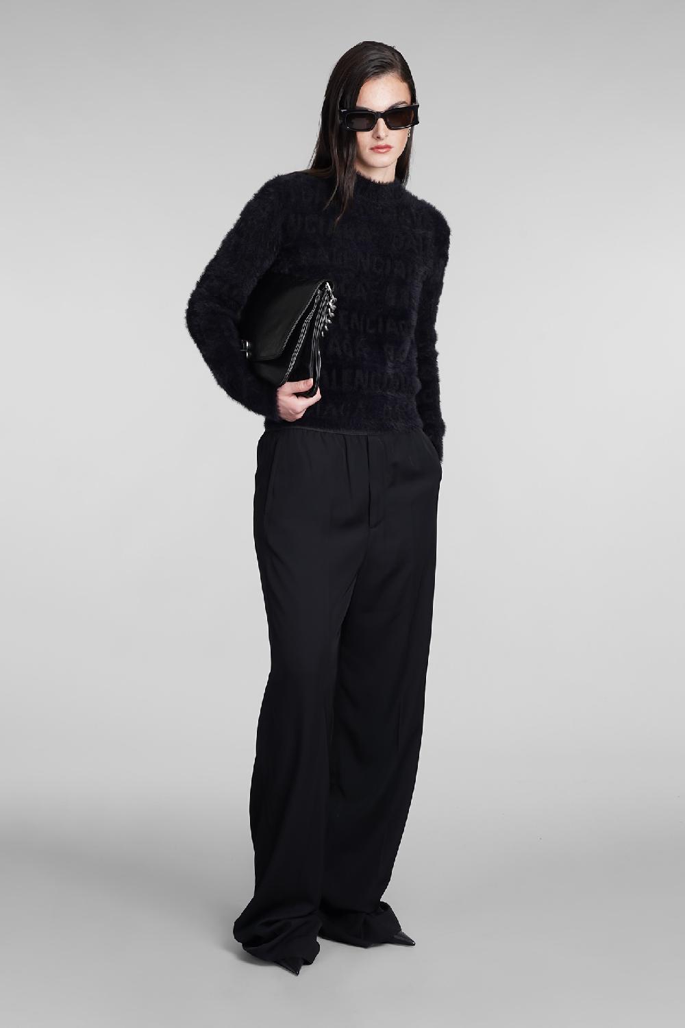 Deliberti Balenciaga Maglia in lana nera cod. 390877 - Deliberti The Luxury Shopping Outlet
