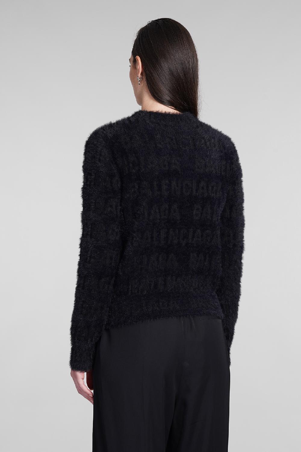 Deliberti Balenciaga Maglia in lana nera cod. 390877 - Deliberti The Luxury Shopping Outlet