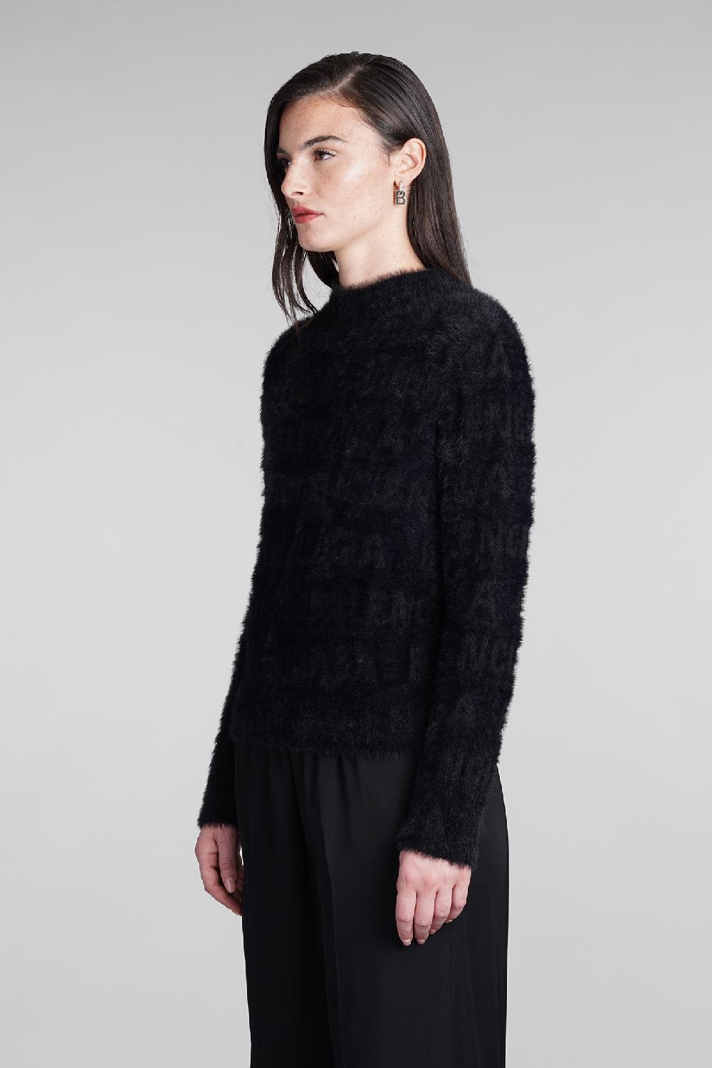 Deliberti Balenciaga Maglia in lana nera cod. 390877 - Deliberti The Luxury Shopping Outlet