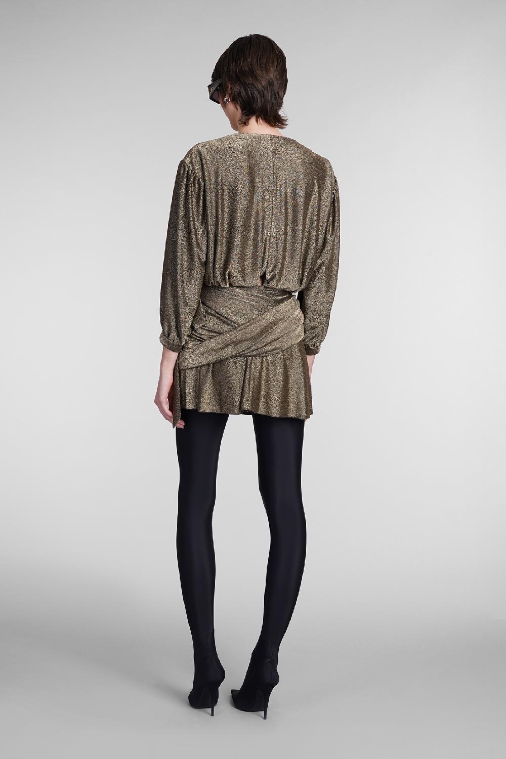 Deliberti Balenciaga Abito in viscosa oro cod. 393393 - Deliberti The Luxury Shopping Italy