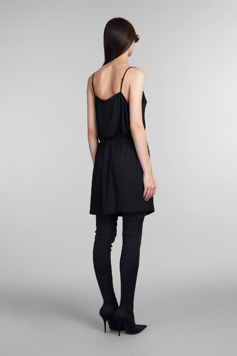 Deliberti Balenciaga Abito in poliestere nero cod. 406057 - Deliberti The Luxury Shopping In Linea