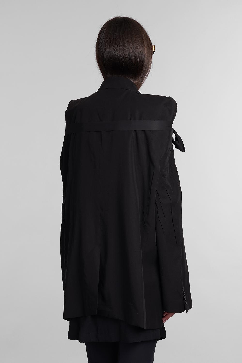 Deliberti Balenciaga Blazer in lyocell nero cod. 406058 - Deliberti The Luxury Shopping Nuovo