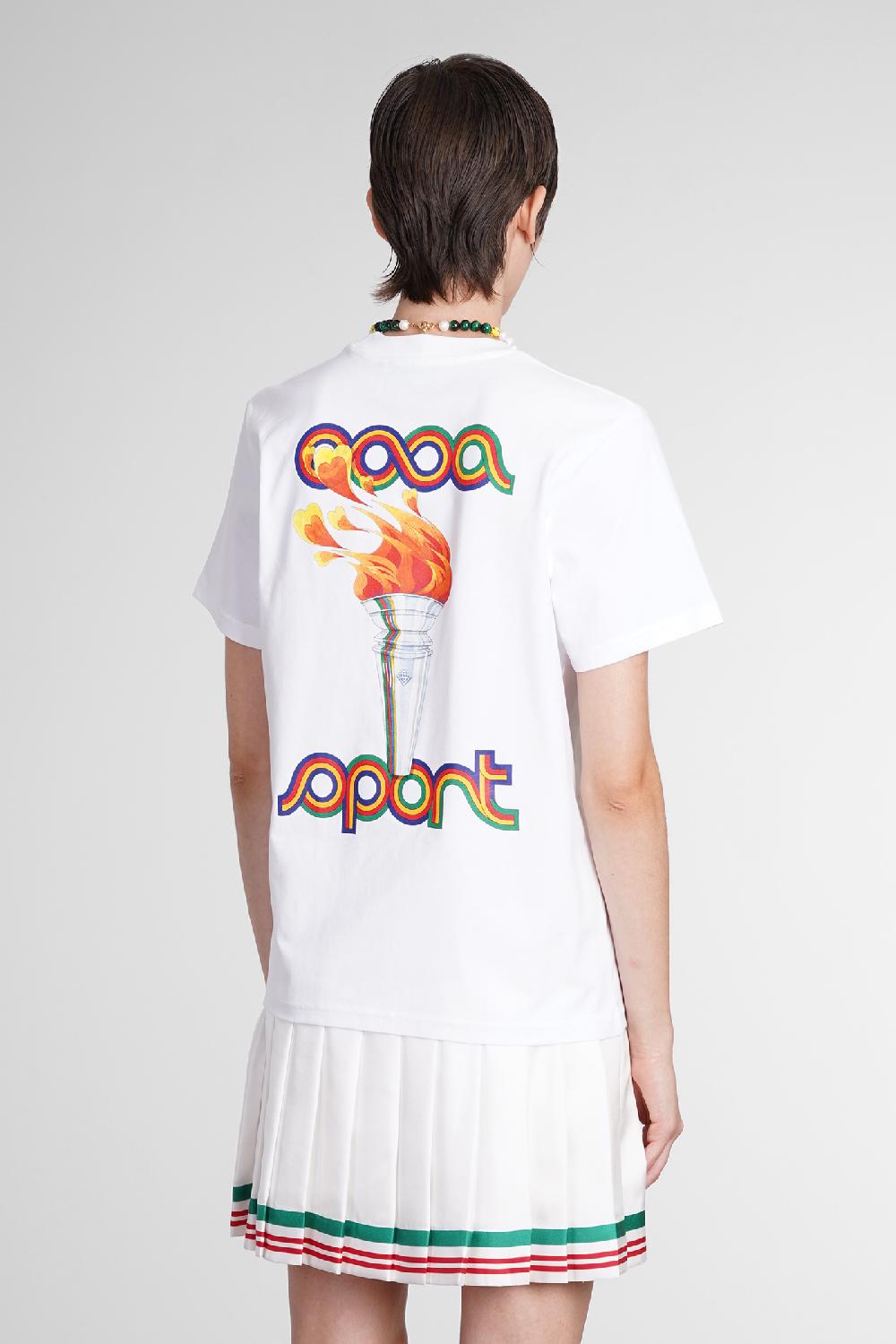 Deliberti Casablanca T-shirt in cotone bianco cod. 387112 - Deliberti The Luxury Shopping Qualità