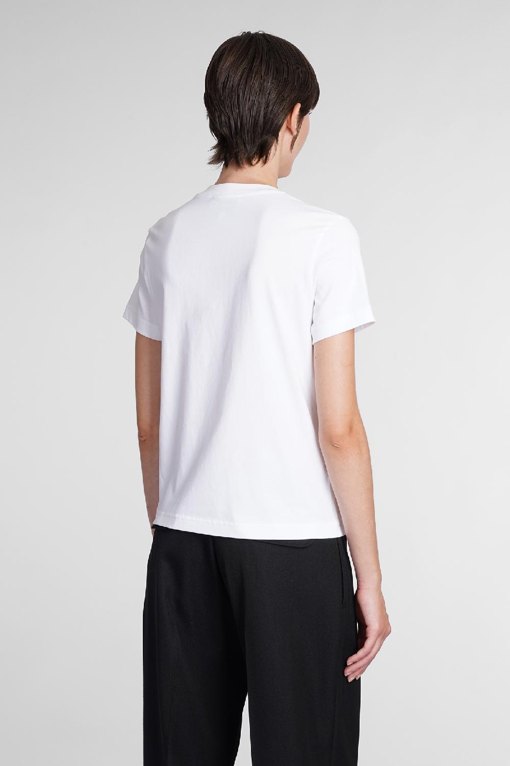 Deliberti Casablanca T-shirt in cotone bianco cod. 384891 - Deliberti The Luxury Shopping Vendita