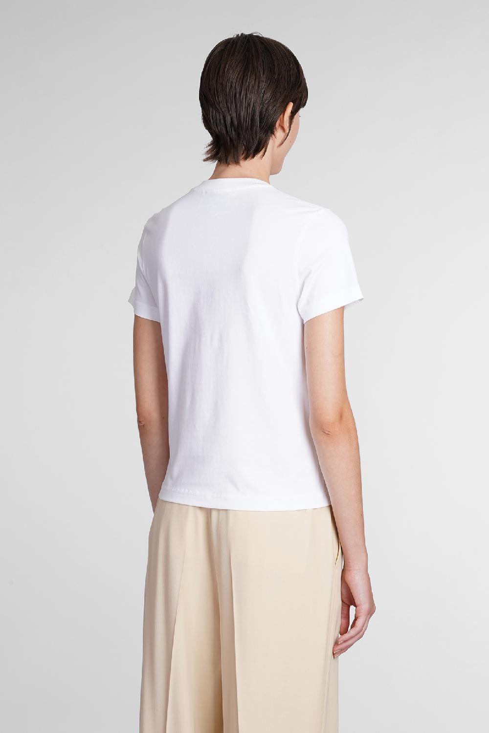 Deliberti Casablanca T-shirt in cotone bianco cod. 384569 - Deliberti The Luxury Shopping Promozione