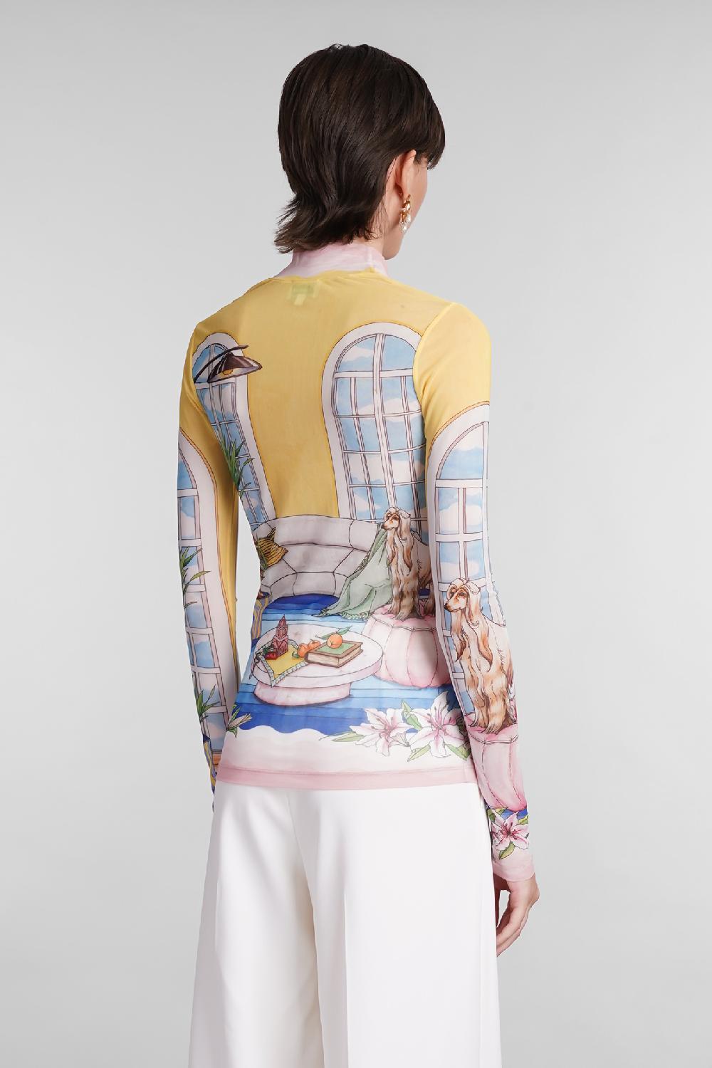 Deliberti Casablanca Topwear in poliestere multicolor cod. 402437 - Deliberti The Luxury Shopping Soddisfazione Garantita