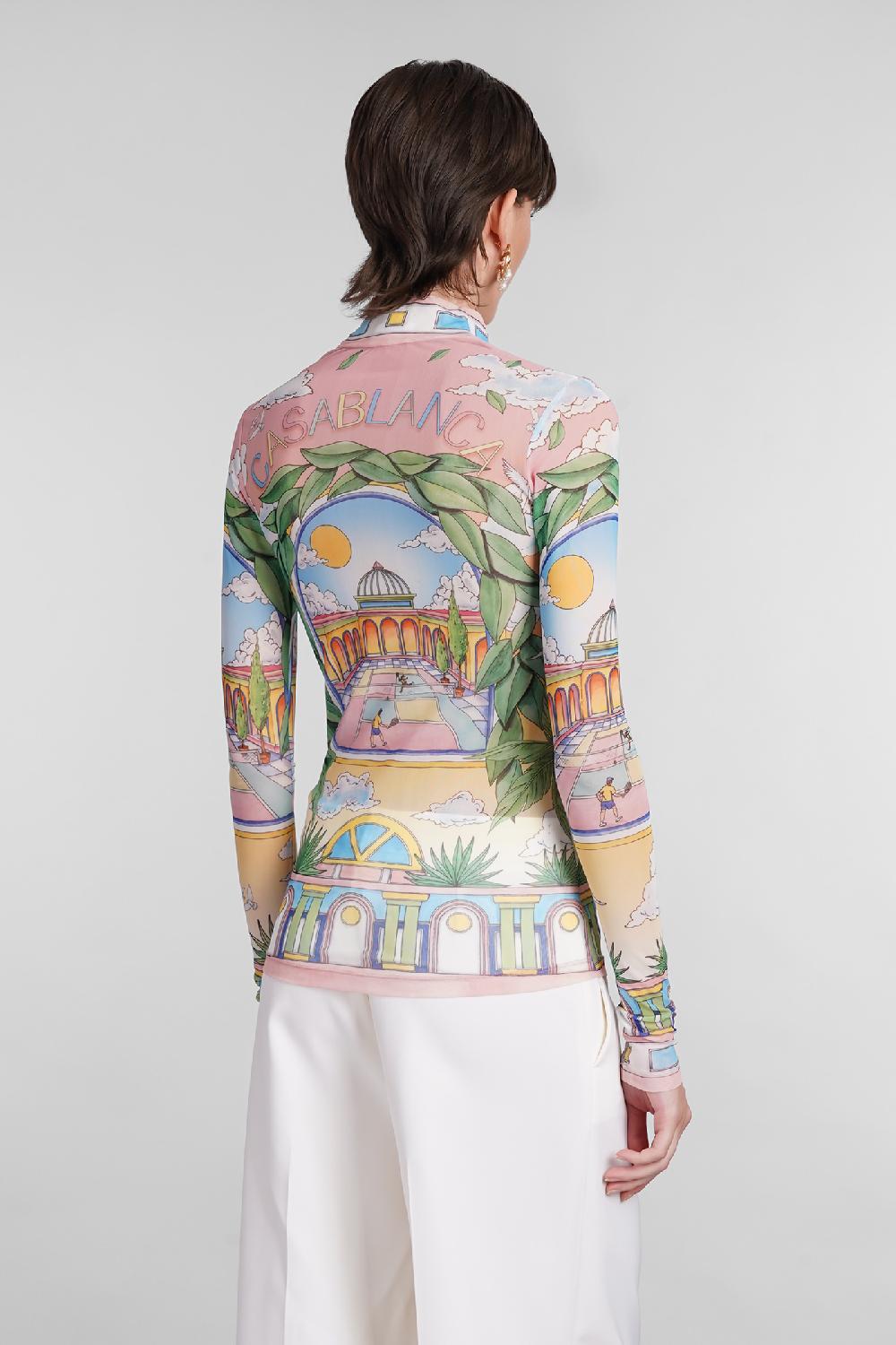 Deliberti Casablanca Topwear in poliestere multicolor cod. 402438 - Deliberti The Luxury Shopping Qualità Garantita