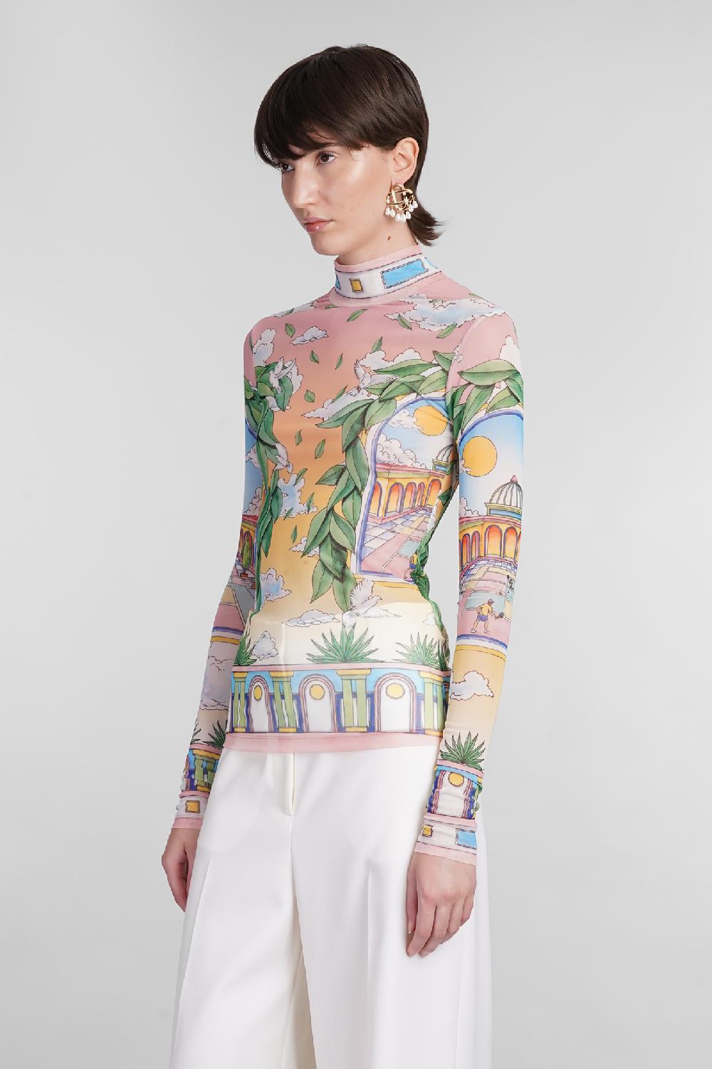 Deliberti Casablanca Topwear in poliestere multicolor cod. 402438 - Deliberti The Luxury Shopping Qualità Garantita