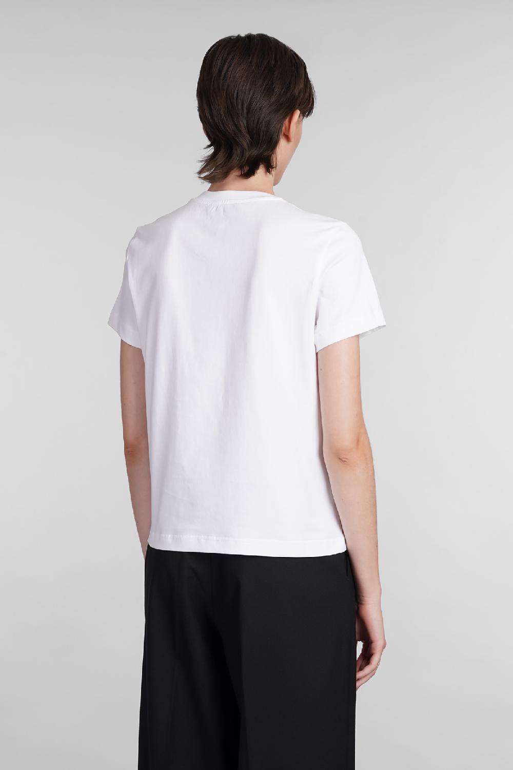 Deliberti Casablanca T-shirt in cotone bianco cod. 402439 - Deliberti The Luxury Shopping Negozi Online
