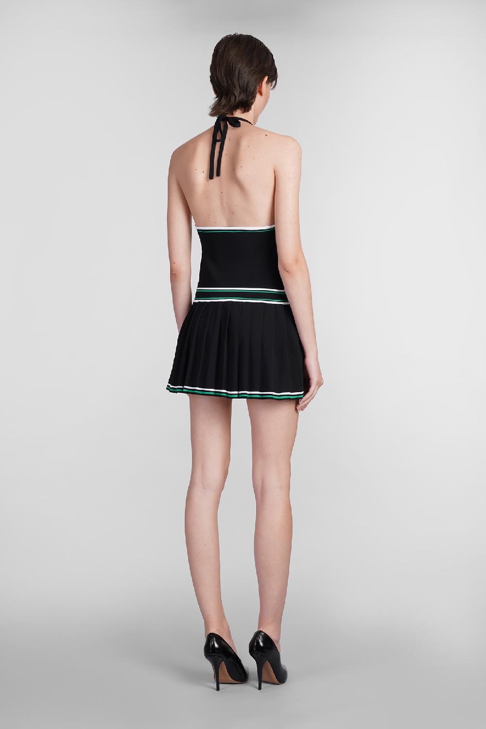 Deliberti Casablanca Abito in viscosa nera cod. 402442 - Deliberti The Luxury Shopping Promozione Limitata