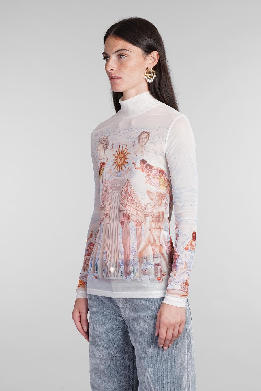 Deliberti Casablanca Topwear in poliestere multicolor cod. 404999 - Deliberti The Luxury Shopping Online