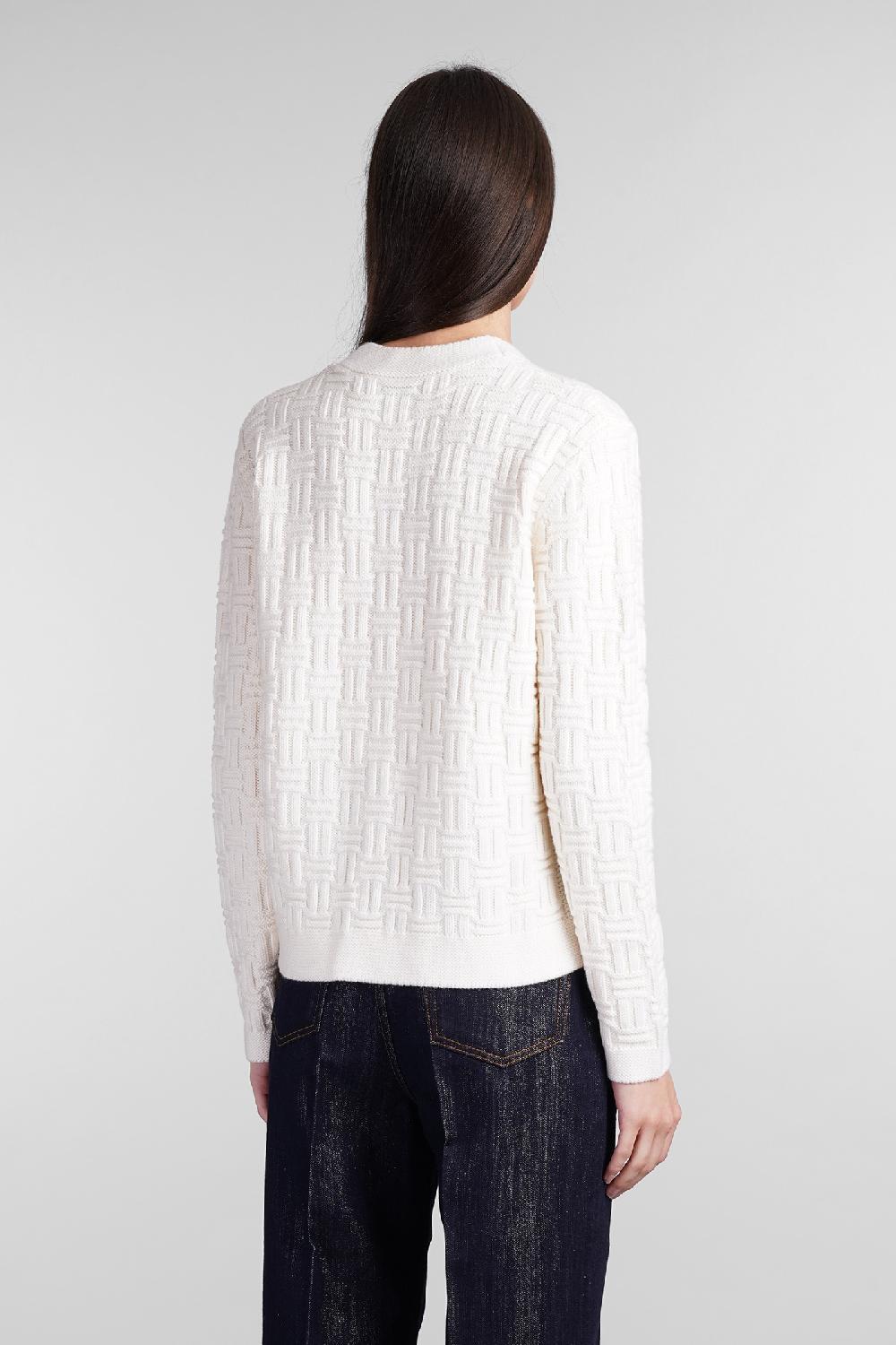 Deliberti Casablanca Cardigan in lana beige cod. 409064 - Deliberti The Luxury Shopping Outlet