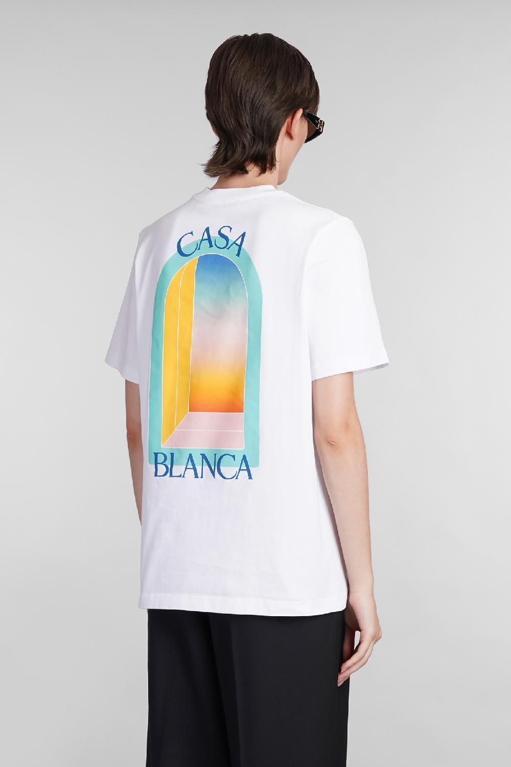Deliberti Casablanca T-shirt in cotone bianco cod. 402434 - Deliberti The Luxury Shopping Vendite Flash