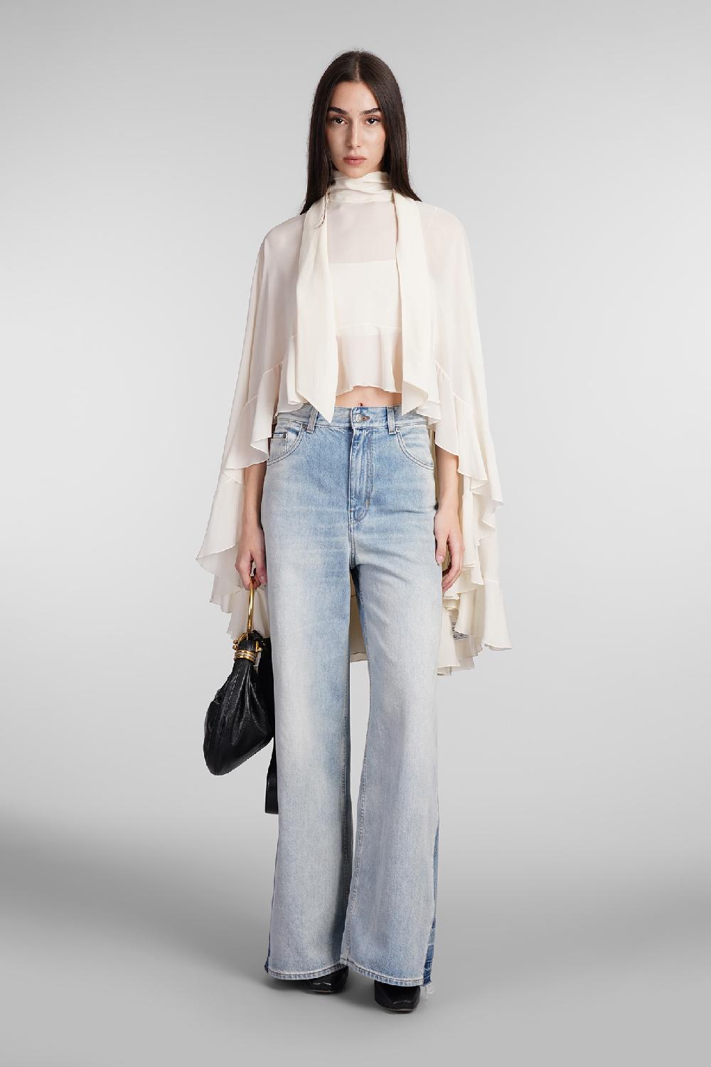 Deliberti Chloé Jeans in denim blu cod. 409047 - Deliberti The Luxury Shopping Negozio