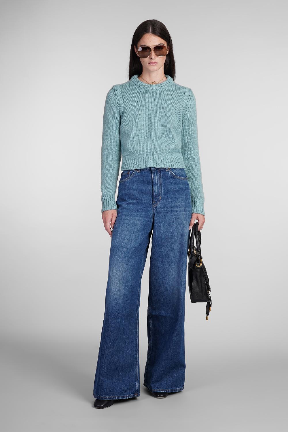 Deliberti Chloé Maglia in lana verde cod. 404208 - Deliberti The Luxury Shopping Qualità